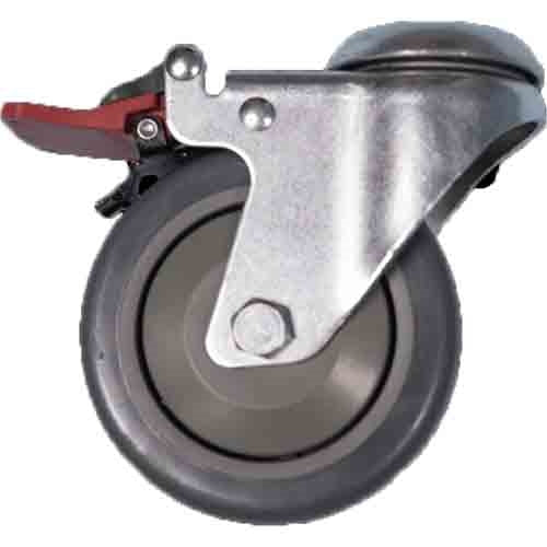 Bestcare 4" Rear Patient Lift Caster w/Brake BestCare