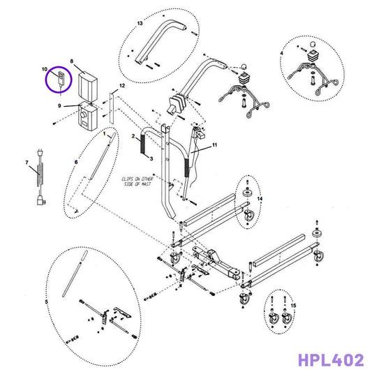 HPL402 Hand Pendant, 11015531 Hoyer