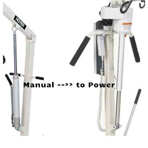 Convert HML400 to HPL400 Power Kit hoyer