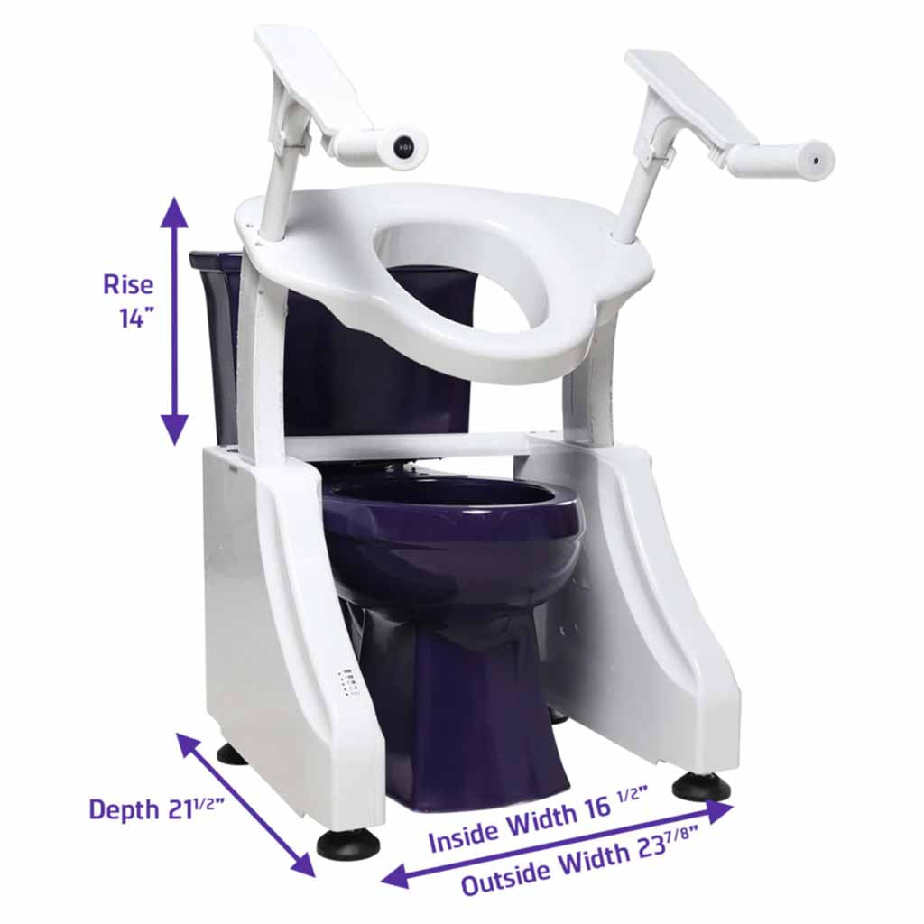 Dignity Powered Deluxe Toilet Lift Dignity