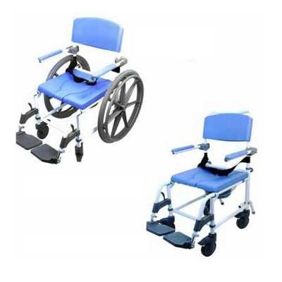 EZee Life Shower Commode Chair on Wheels healthline