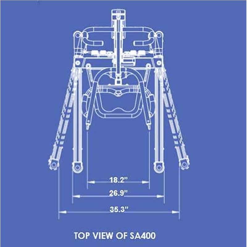 Stella SA400 Sit-to-Stand Lift, 400-lbs Bestcare