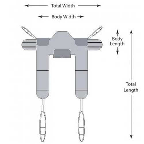 Sani Sling, Toileting Sling Bestcare